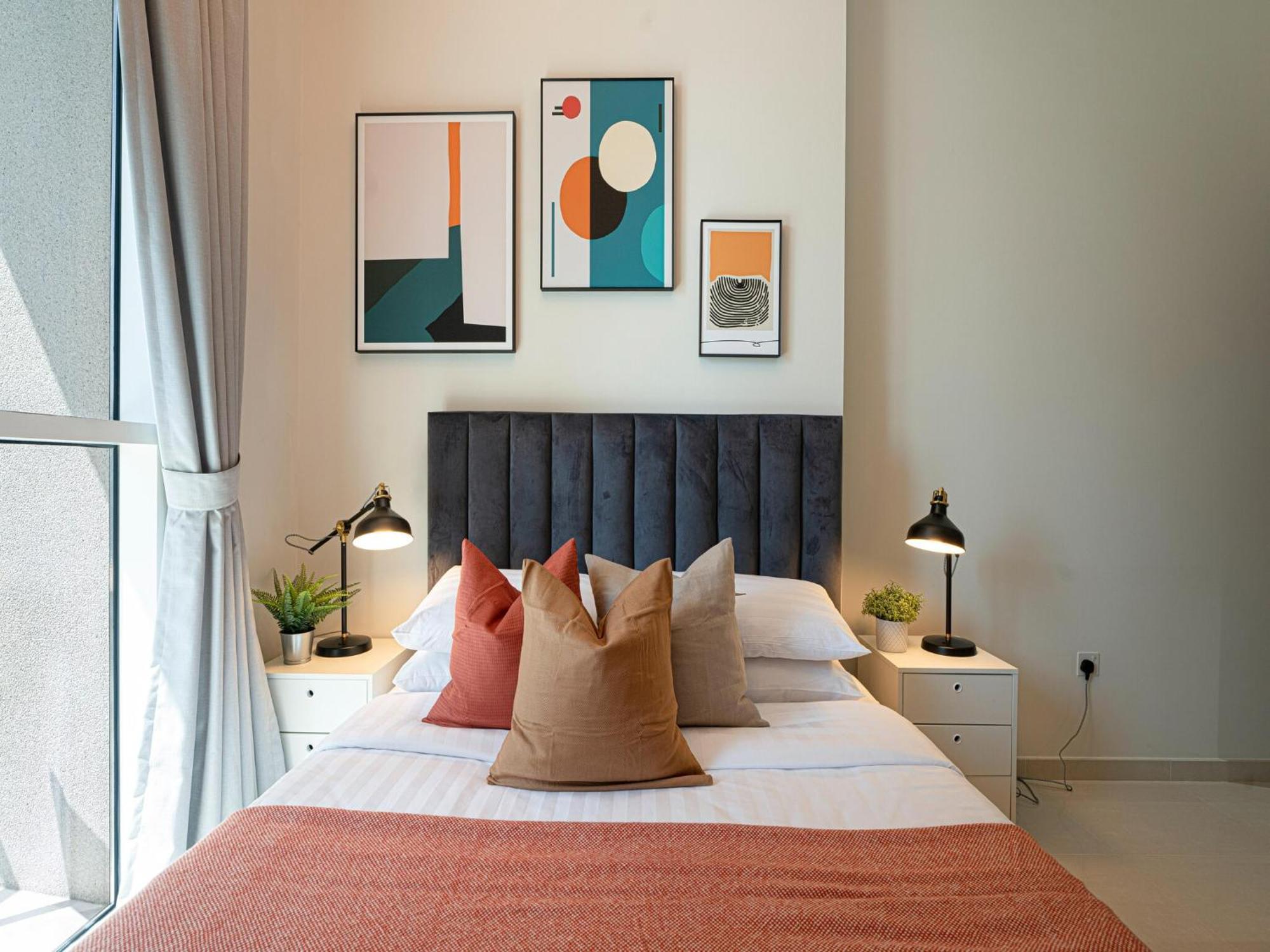 Luxe Apartments Near Dubai Mall Burj Khalifa Pool Gym Parking Exterior foto