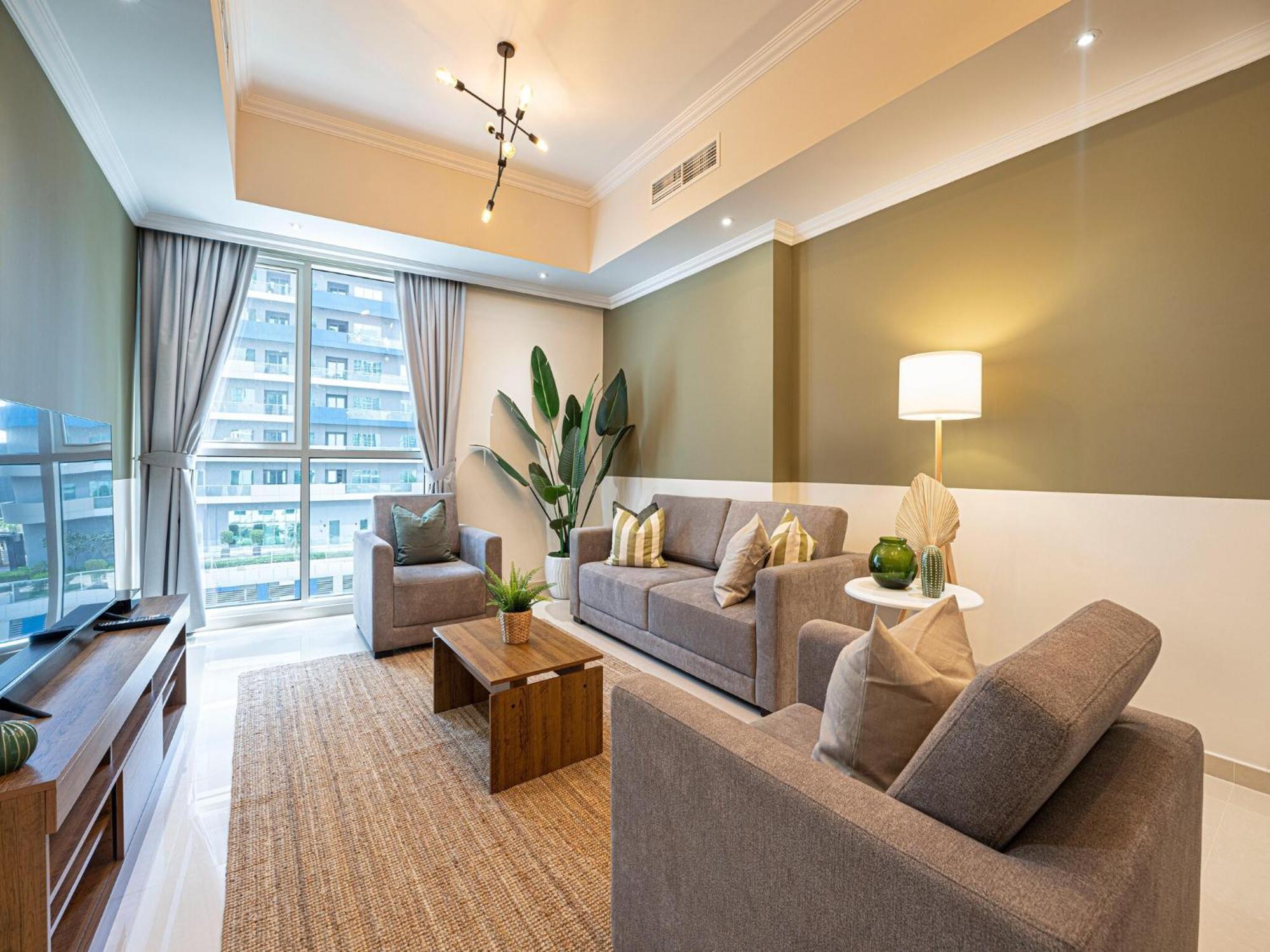 Luxe Apartments Near Dubai Mall Burj Khalifa Pool Gym Parking Exterior foto